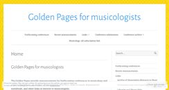 Desktop Screenshot of goldenpages.jpehs.co.uk